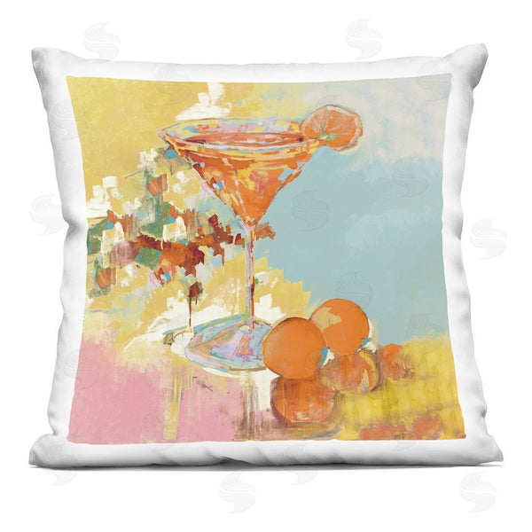 stupell industries Jane Slivka | Summer Citrus Martini Throw Pillow