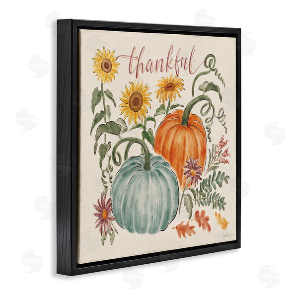 Stupell Industries Janelle Penner | Autumn Botanical Thankful Nature Wall Art