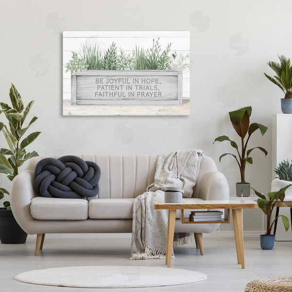 Stupell Industries Janice Gaynor | Be Joyful Flower Box Wall Art