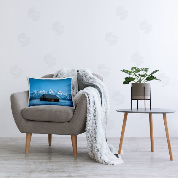 Stupell Industries Jared Kreiss | Log Cabin Snowy Scene