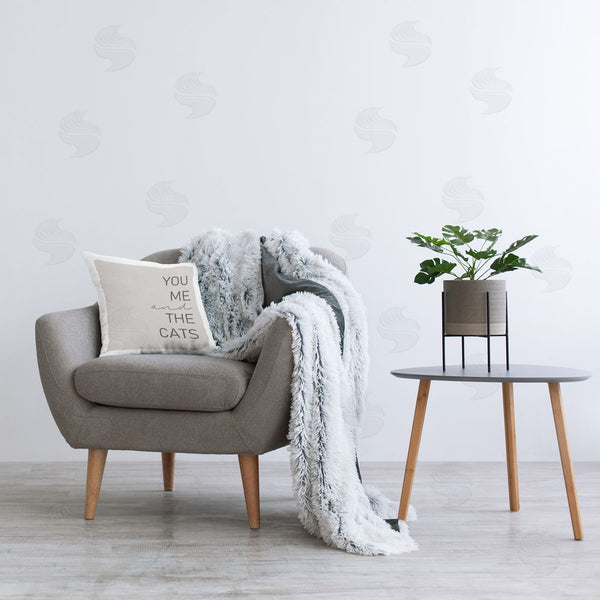 Stupell Industries Jaxn Blvd. | Minimal You Me & Cats Throw Pillow