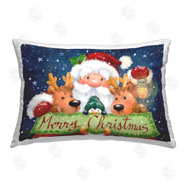 stupell industries Jean Francois | Santa with Lantern Christmas