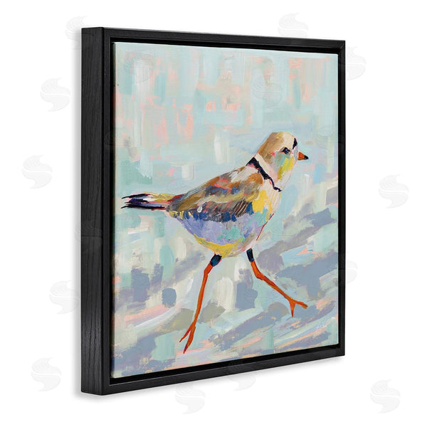 Stupell Industries Jeanette Vertentes | Coastal Plover Abstract Bird Wall Art