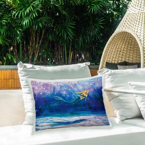 Stupell Industries Jeanette Vertentes | Mermaid Underwater Scene