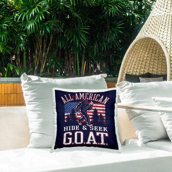 Stupell Industries Jedco Brands Inc. | Hide & Seek Monster Printed Throw Pillow