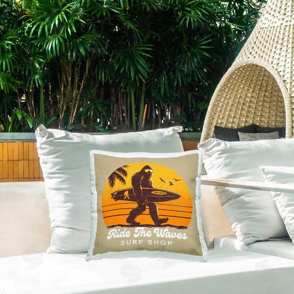 Stupell Industries Jedco Brands Inc. | Ride The Waves Surf Shop Printed Throw Pillow