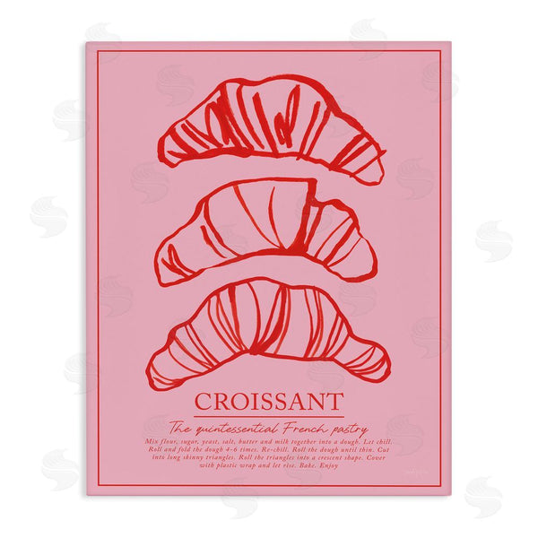 stupell industries Jenaya Jackson | Croissant Breakfast Pastry Wall Art