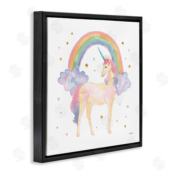 Stupell Industries Jenaya Jordan | Kids Nursery Unicorn Watercolor