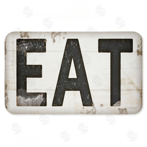 stupell industries Jennifer Pugh | Eat Rustic Farmhouse Kitchen Anti-Fatigue Mat