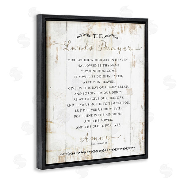 Stupell Industries Jennifer Pugh | Our Father Rustic Prayer