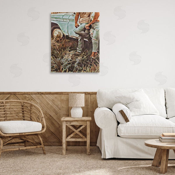 Stupell Industries Jesse Keith | Leaning In Kisses Wall Art