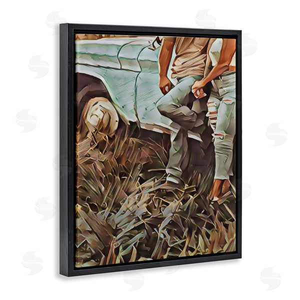 Stupell Industries Jesse Keith | Leaning In Kisses Wall Art