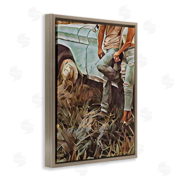 Stupell Industries Jesse Keith | Leaning In Kisses Wall Art