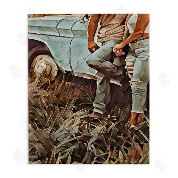 stupell industries Jesse Keith | Leaning In Kisses Wall Art