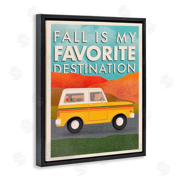 Stupell Industries Jilly Jack Designs | Vintage Fall Favorite Destination