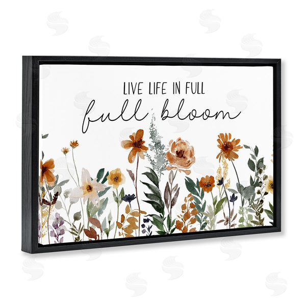 Stupell Industries JJ Design House LLC | Full Bloom Sentiment Wall Art