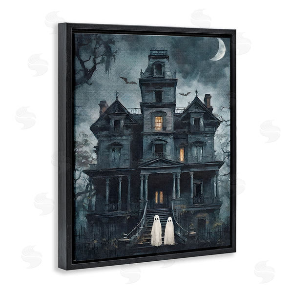 Stupell Industries Jo Moulton | Ghost Pair & Haunted Mansion