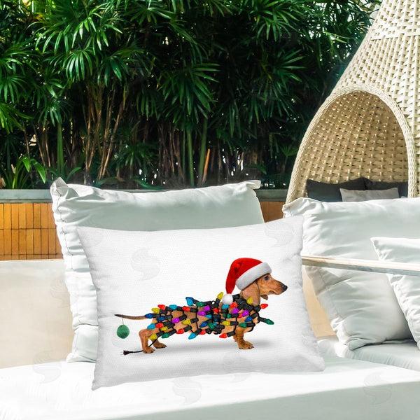 Stupell Industries John Hovenstine | Holiday Lights Dachshund