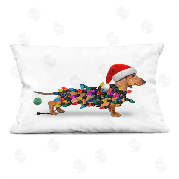 stupell industries John Hovenstine | Holiday Lights Dachshund