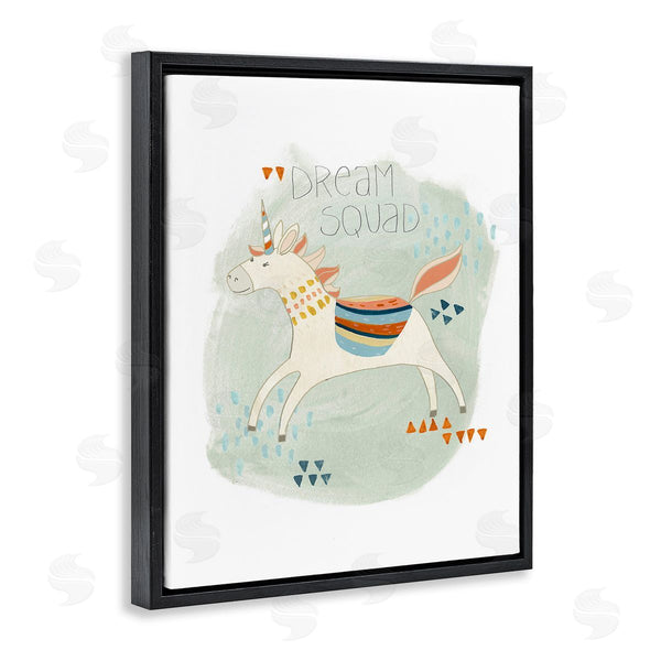 Stupell Industries June Erica Vess | Dream Squad Unicorn Wall Art