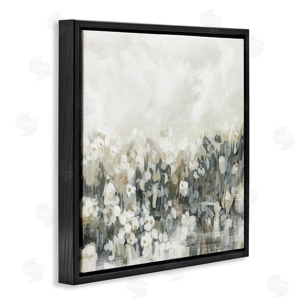Stupell Industries June Erica Vess | Grey Speckled Flowers