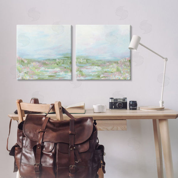 Stupell Industries June Erica Vess | Pastel Abstract Spring Field Wall Art