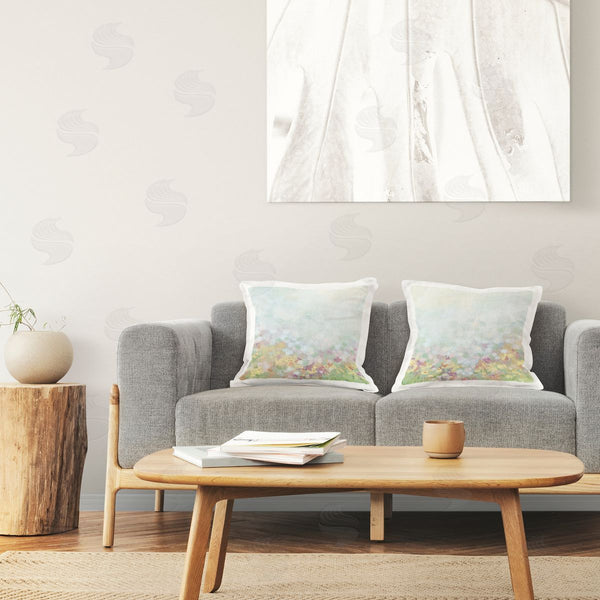 stupell industries June Erica Vess | Pastel Spring Flower Field Printed Throw Pillow Set