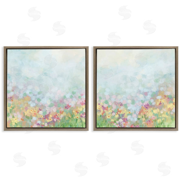 Stupell Industries June Erica Vess | Pastel Spring Flower Field Wall Art