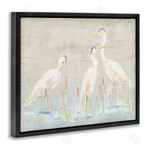 Stupell Industries June Erica Vess | Rustic Herons Scene