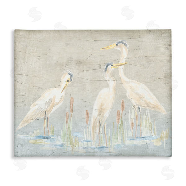 stupell industries June Erica Vess | Rustic Herons Scene