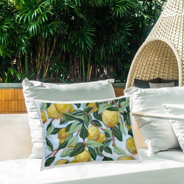 Stupell Industries June Erica Vess | Summer Citrus Tree Throw Pillow