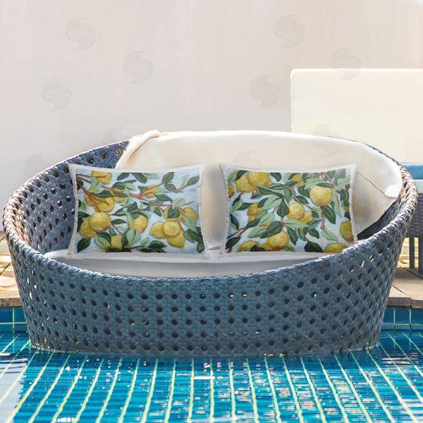 Stupell Industries June Erica Vess | Sunshine Lemon Tree Throw Pillow