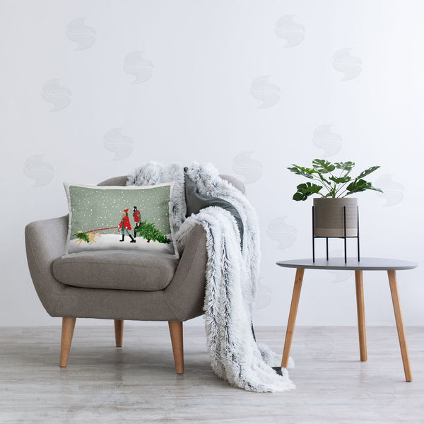 Stupell Industries Kamdon Kreations | Couple & Christmas Tree