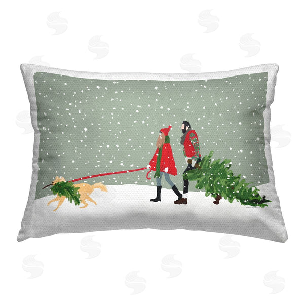 Stupell Industries Kamdon Kreations | Couple & Christmas Tree