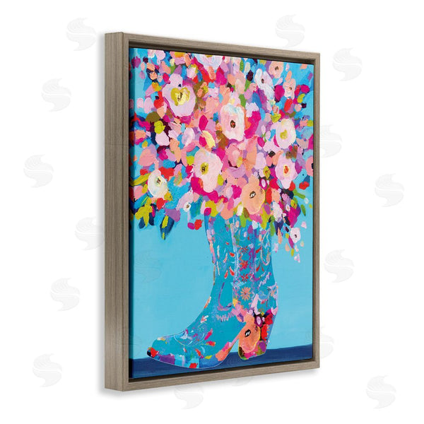 Stupell Industries Kamdon Kreations | Cowgirl Dabs Of Color Wall Art