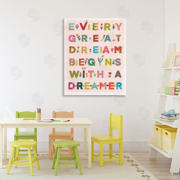 Stupell Industries Kamdon Kreations | Every Great Dream Wall Art