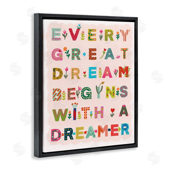 Stupell Industries Kamdon Kreations | Every Great Dream Wall Art