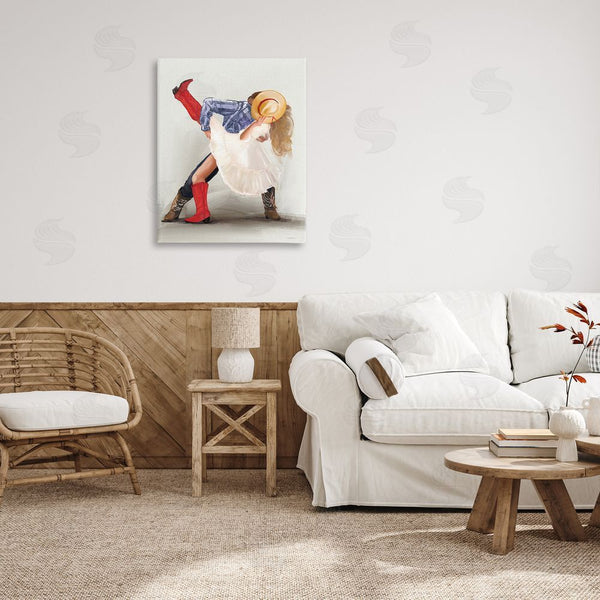 Stupell Industries Kamdon Kreations | Southern Couple Kiss Wall Art