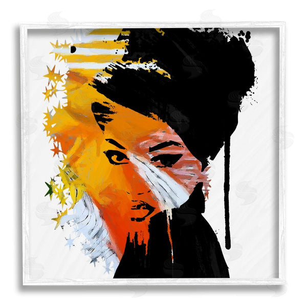 Stupell Industries Karen Smith | Abstract Woman & Stars