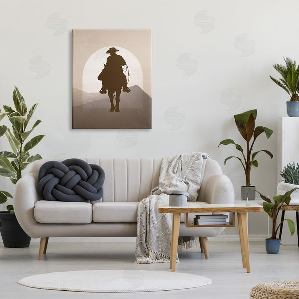 Stupell Industries Karen Smith | Cowboy & Desert Dunes Wall Art