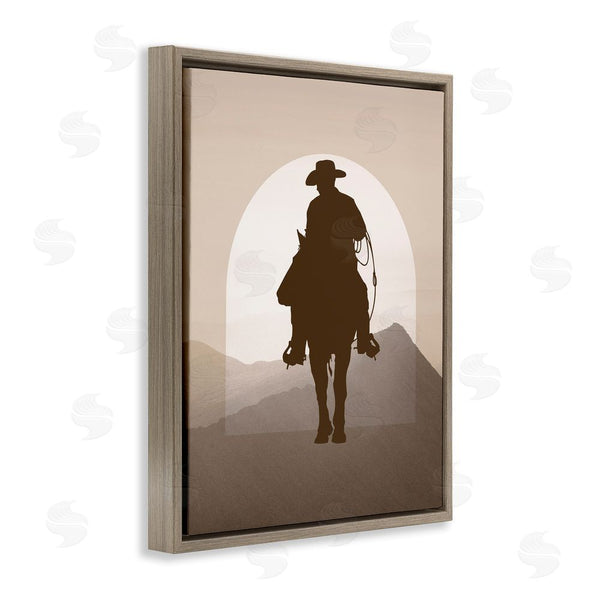 Stupell Industries Karen Smith | Cowboy & Desert Dunes Wall Art