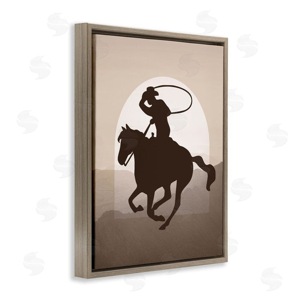 Stupell Industries Karen Smith | Cowboy With Lasso Wall Art