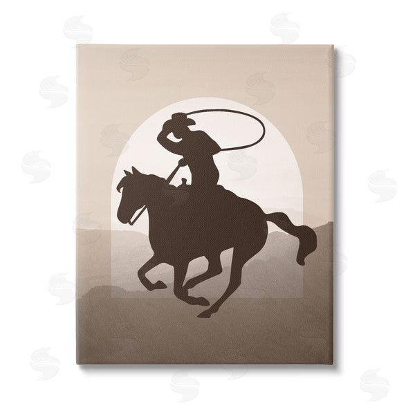stupell industries Karen Smith | Cowboy with Lasso Wall Art