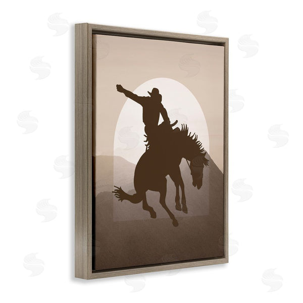 Stupell Industries Karen Smith | Modern Cowboy Silhouette Wall Art