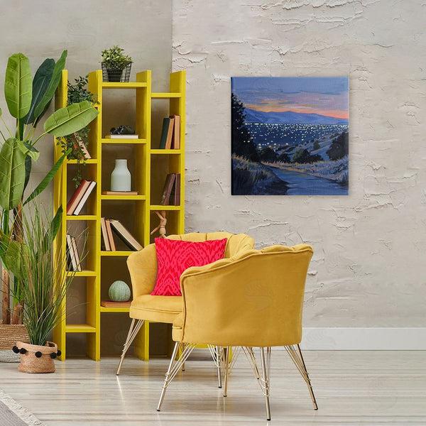 Stupell Industries Kate Jarvik Birch | Desert City Lights At Dusk Wall Art