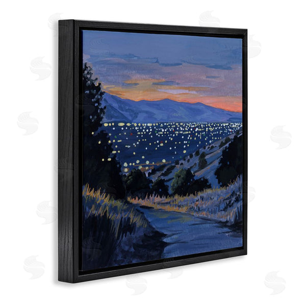 Stupell Industries Kate Jarvik Birch | Desert City Lights At Dusk Wall Art