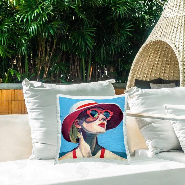 Stupell Industries Kate Jarvik Birch | Vacation In Style Throw Pillow