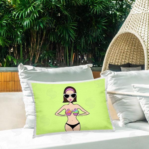 Stupell Industries Katie Conley | Glam Summer Gal & Cupcakes