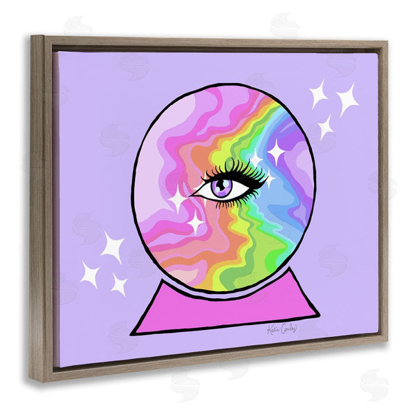 Stupell Industries Katie Conley | Mystical Crystal Ball Eye