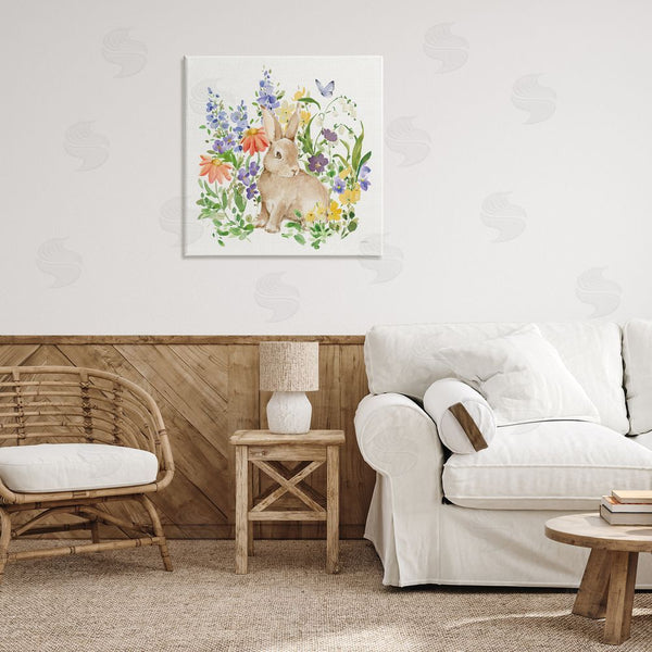 Stupell Industries Katrina Pete | Celebrate Spring Bunny